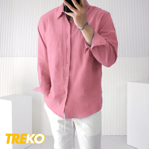 Solid Shirt - Dark Pink