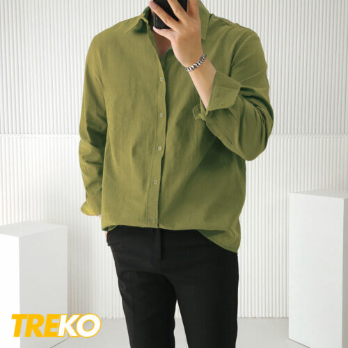 Solid Shirt - Olive