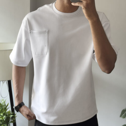 Contrast Stitch Oversized t-shirt