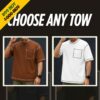 Contrast Stitch Oversized T-shirt - 2 Pieces Bundle