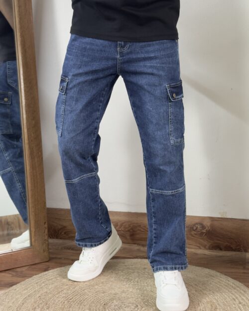 Sky Fade Baggy Denim Pant