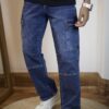 Midnight Blue Baggy Denim Pant