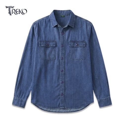 Soft Denim Shirt - Sky Wash