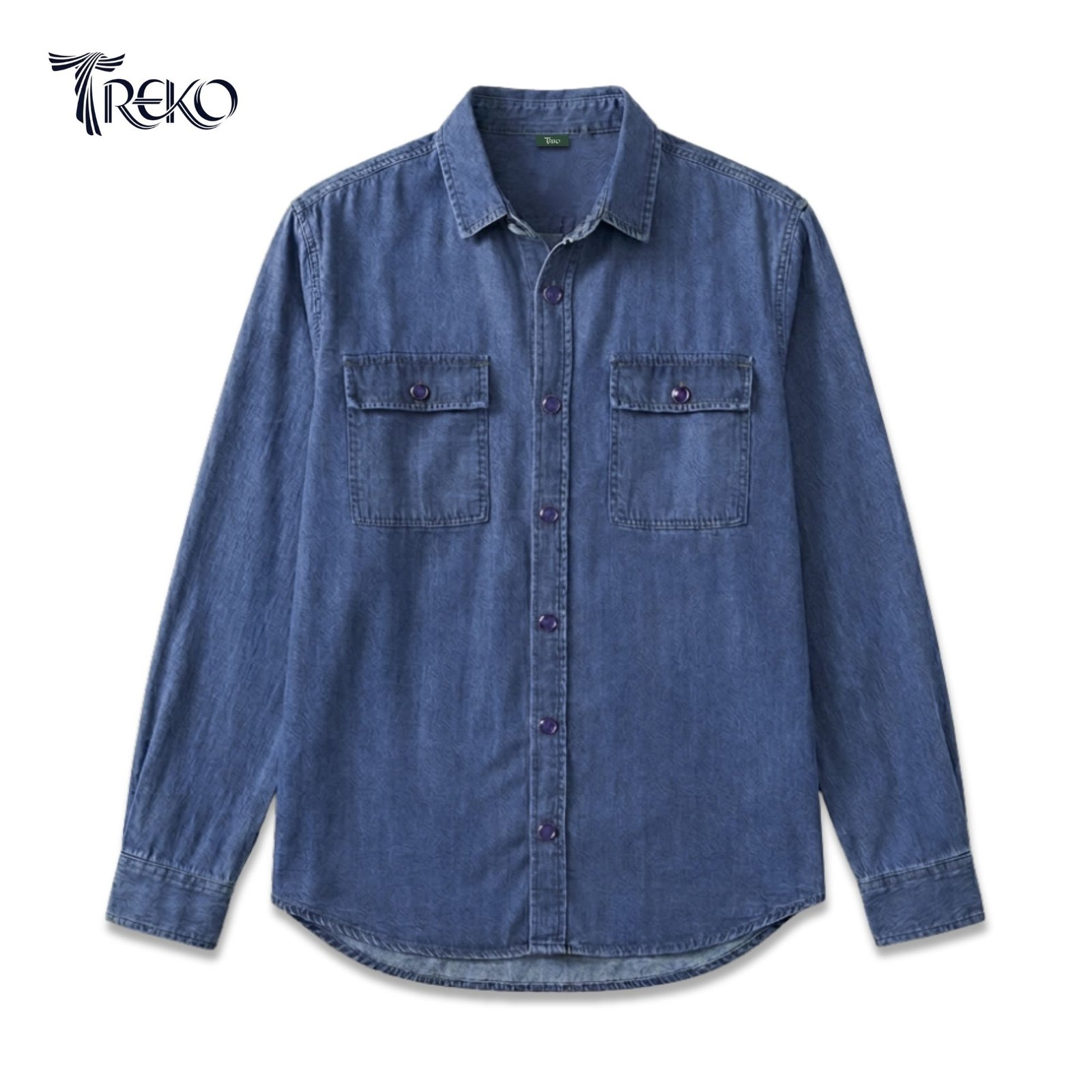 Soft Denim Shirt - Sky Wash