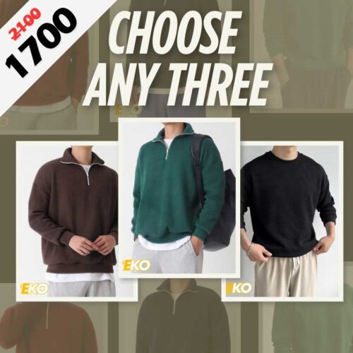 Any 3 Pieces Combo - Sweatshirt