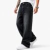 SHADOW BLACK STRAIGHT LEG DENIM PANTS