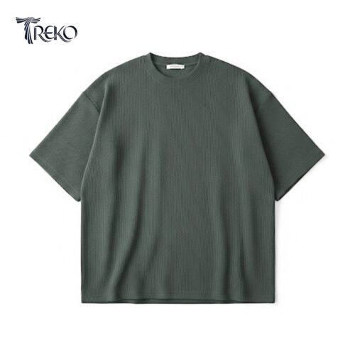 OVERSIZED DROP SHOULDER T-SHIRT – DEEP SAGE