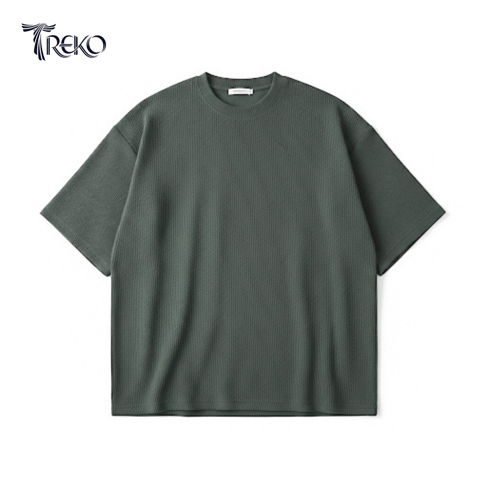 OVERSIZED DROP SHOULDER T-SHIRT – DEEP SAGE