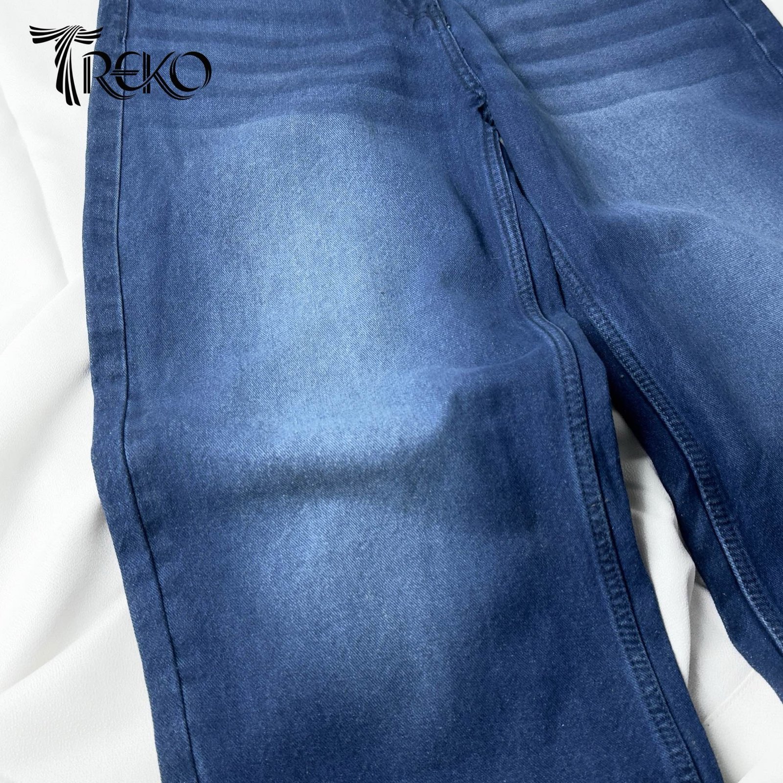 MIDNIGHT BLUE STRAIGHT LEG DENIM PANTS - Image 3