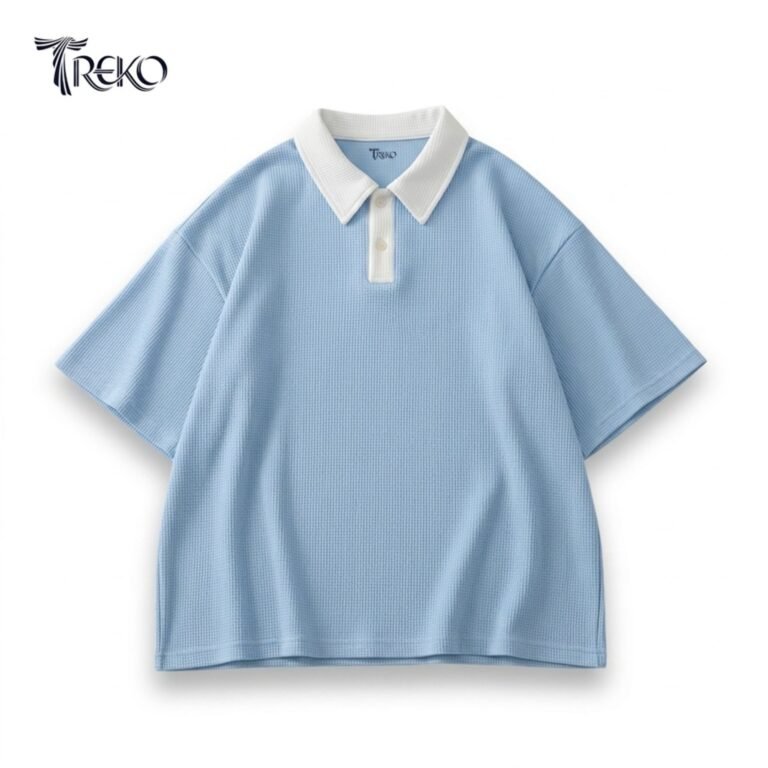 BOXY WAFFLE POLO