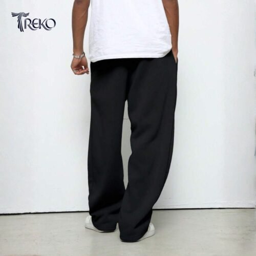 Alternative view of BASIC BAGGY TROUSER - BLACK