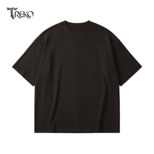 OVERSIZED DROP SHOULDER T-SHIRT – CHOCOLATE BROWN