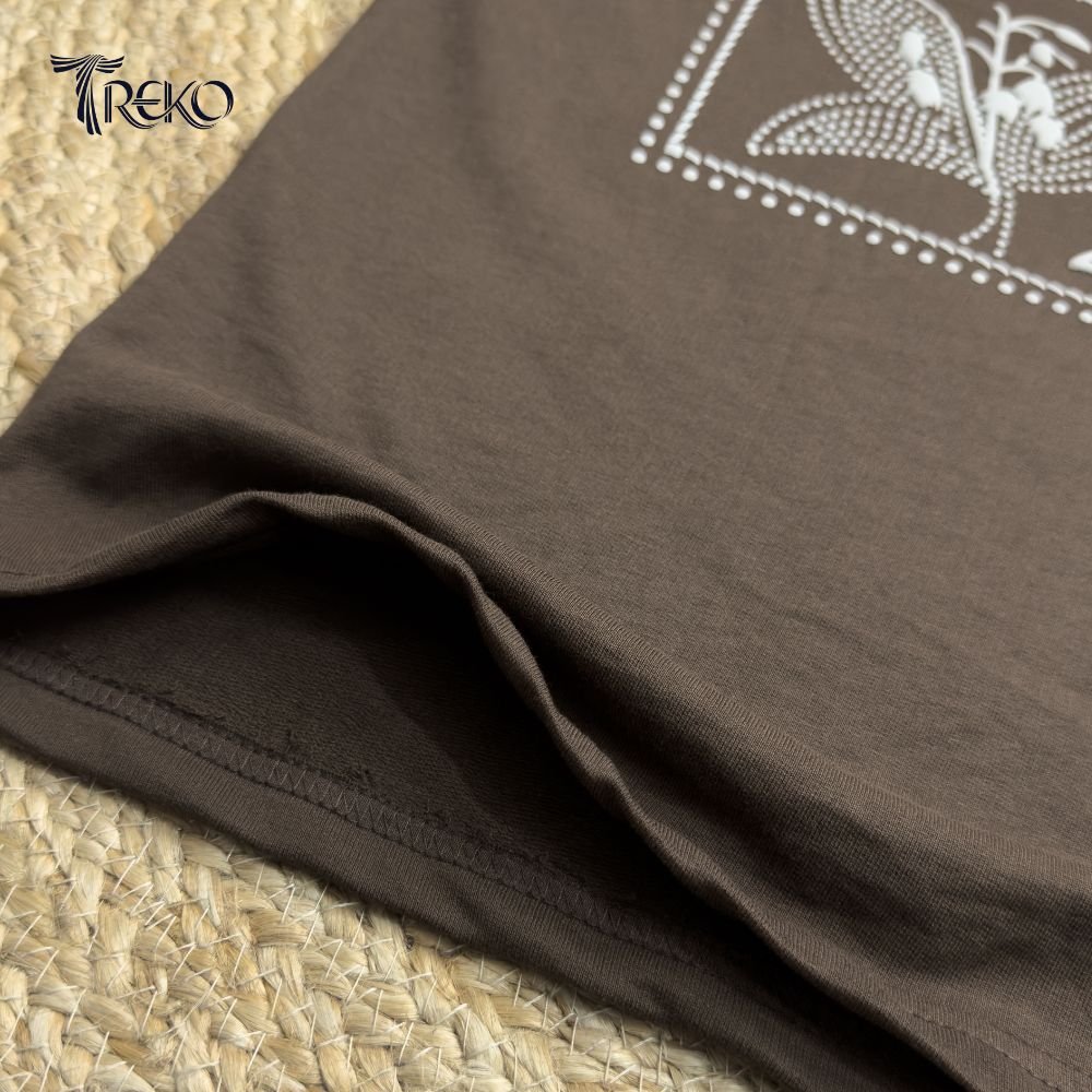WILD CATCH TEE - WALNUT BROWN - Image 5