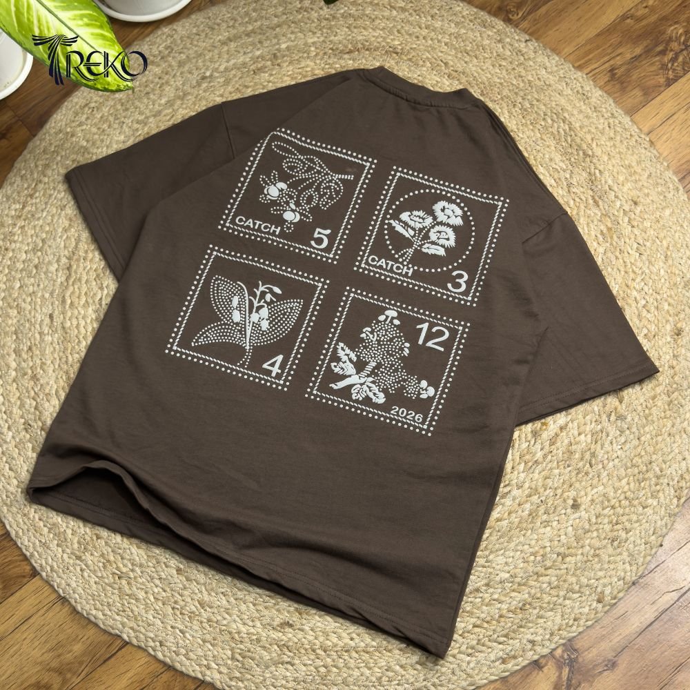WILD CATCH TEE - WALNUT BROWN - Image 3