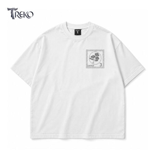 Alternative view of WILD CATCH TEE - WHITE