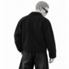 Fleece Jacket - Black - Image 2